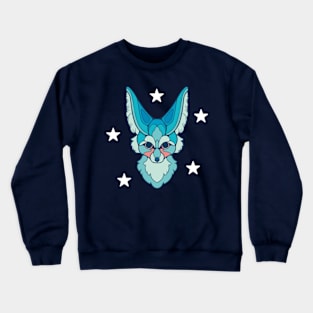 Fennec Fox Head Crewneck Sweatshirt